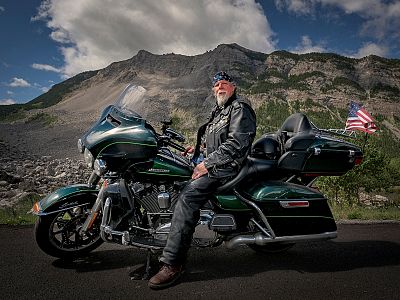 Keith at Frank Slide